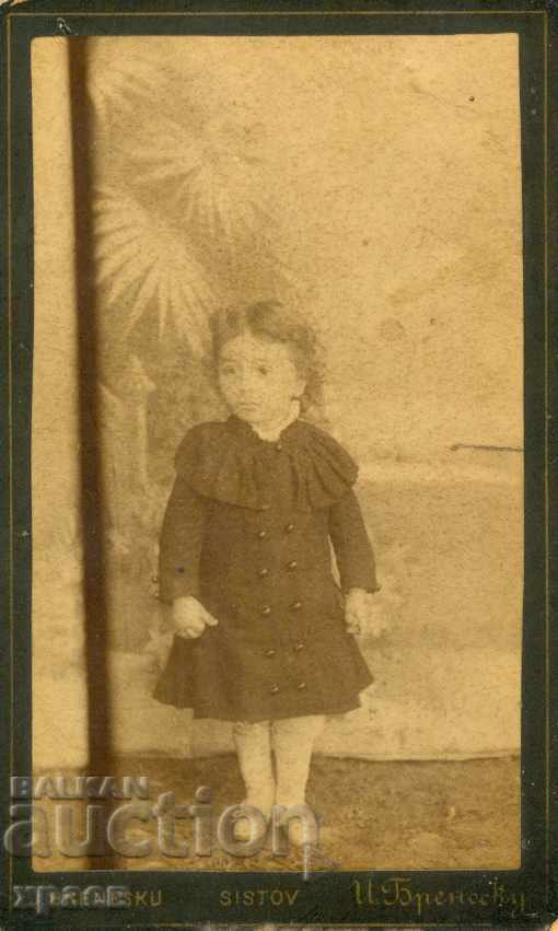 OLD PHOTOGRAPHY - CARDBOARD - I. BRENESCU - FISTLES - M0626