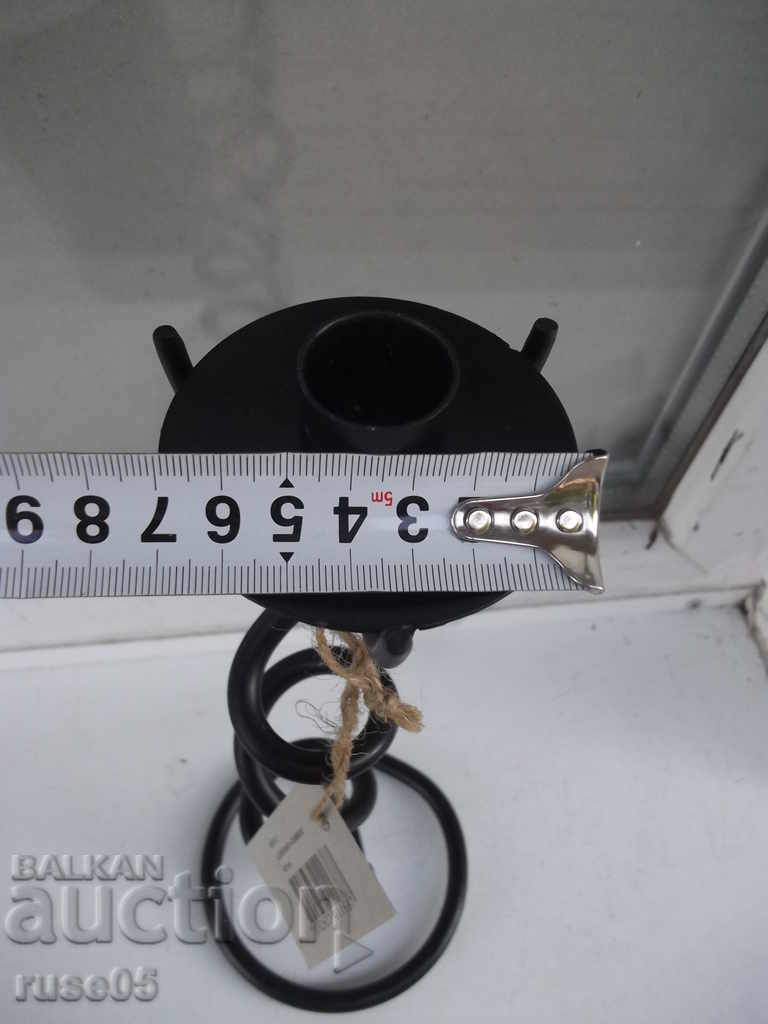 Свещник метален за една свещ - 7 Свещник метален за една свещ - 7