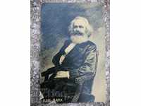 Пощенска картичка Карл Маркс 1909г снимка фотография