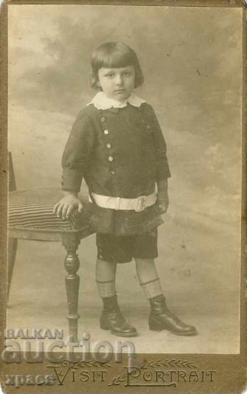 OLD PHOTO - CARDBOARD - 1918 – M0639