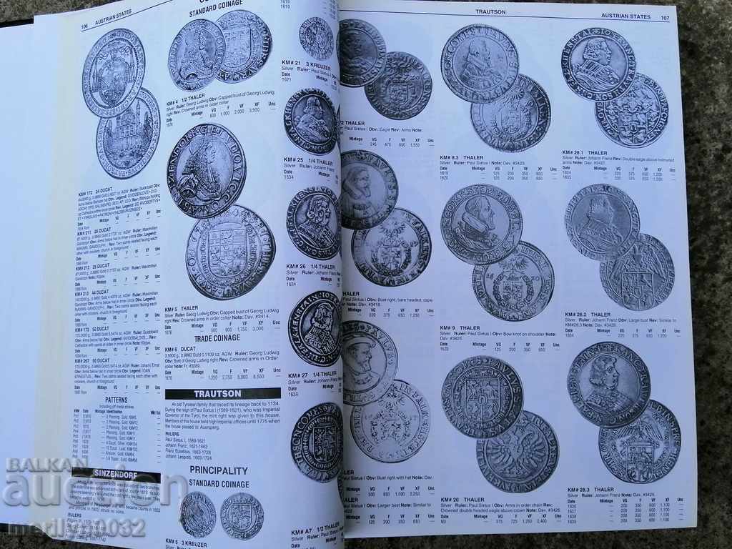 Auction Krause coin catalog WORLD COINS 1600-1700 Auction Krause coin catalog WORLD COINS 1600-1700