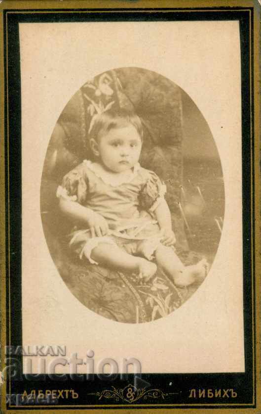 FOTO VECHE - CARTON - CARLO ALBRECHT; LIEBICH - M0757