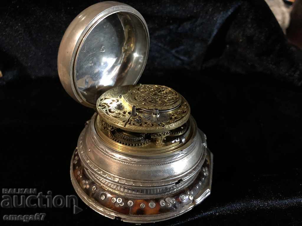 Доставка на Джобен часовник на големия майстор William Clarke от 1750 г.