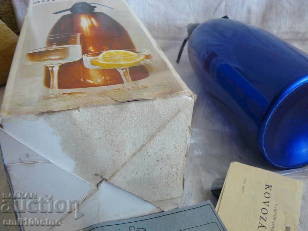 Large siphon for carbonated water - soda 2 liters LEHEL Hungary - 7