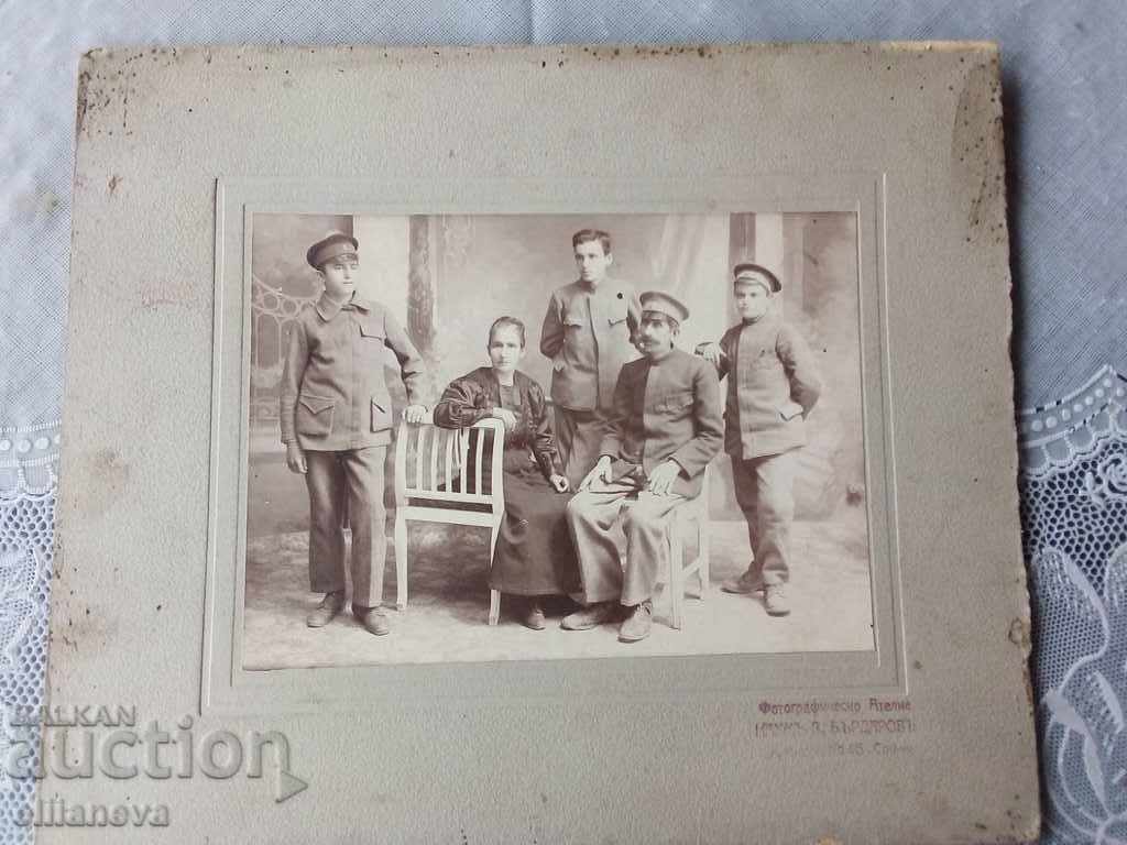 carton foto vechi 1914 r-p240/210mm