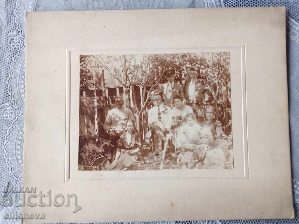 παλιό φωτογραφικό χαρτόνι 1923 r-p 250/200mm