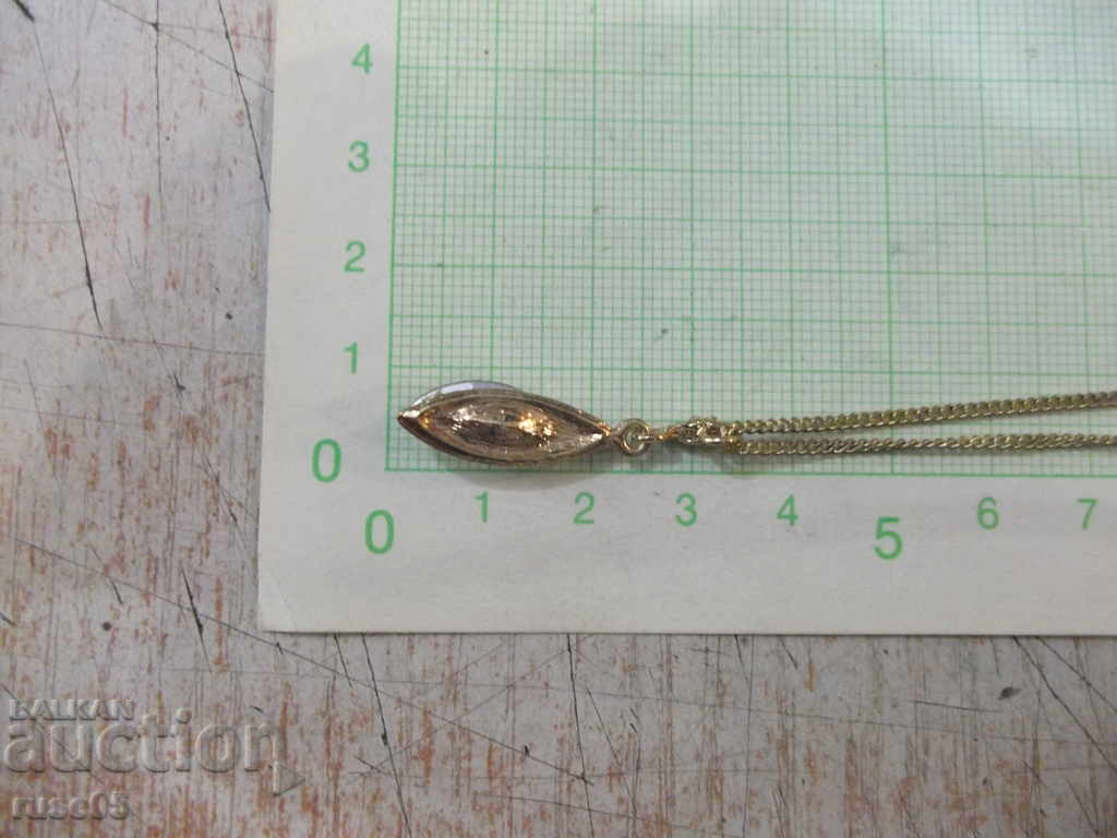 Chain with pendant with stones imitation jewelry - 5 Chain with pendant with stones imitation jewelry - 5