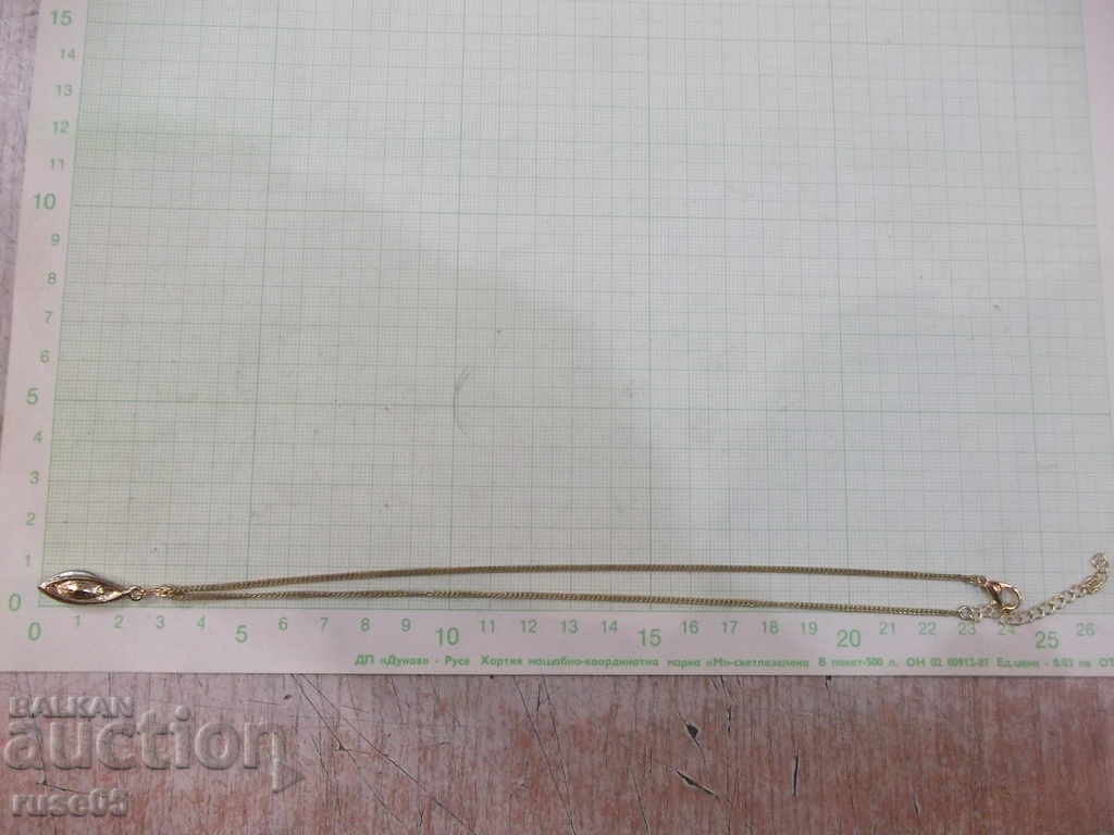 Chain with pendant with stones imitation jewelry - 7 Chain with pendant with stones imitation jewelry - 7