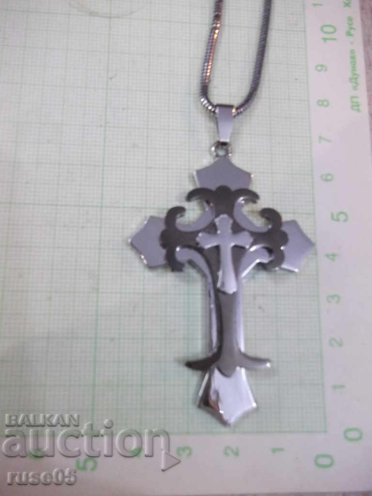 Chain with cross imitation jewelry - 2 - 7 Chain with cross imitation jewelry - 2 - 7