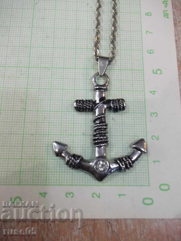 Chain with anchor imitation jewelry - 6 Chain with anchor imitation jewelry - 6