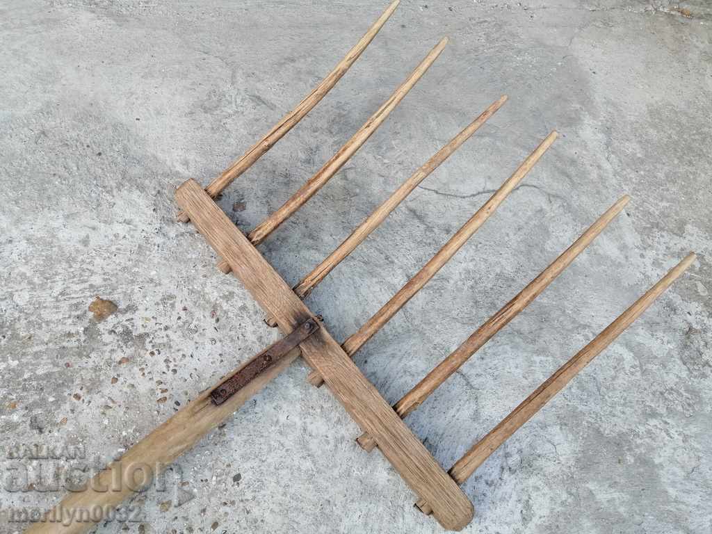 Стара вила, инструмент дървения - 7 Стара вила, инструмент дървения - 7