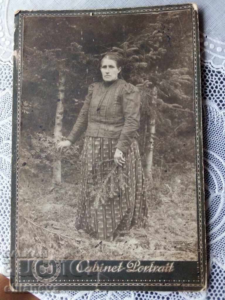 Old photo on cardboard 1914, size 170/110mm Old photo on cardboard 1914, size 170/110mm