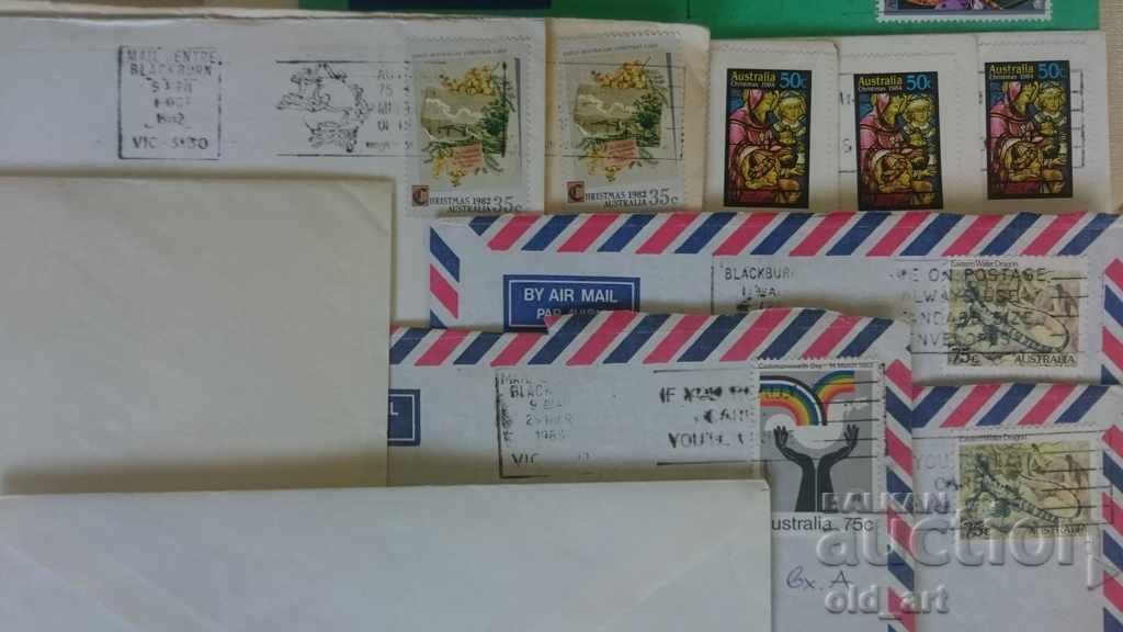 Delivery of Mailing envelopes - Travelled, Australia Delivery of Mailing envelopes - Travelled, Australia