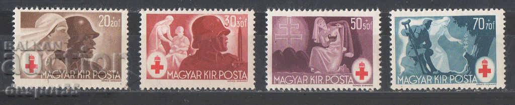 1944. Ουγγαρία. Ερυθρός Σταυρός.