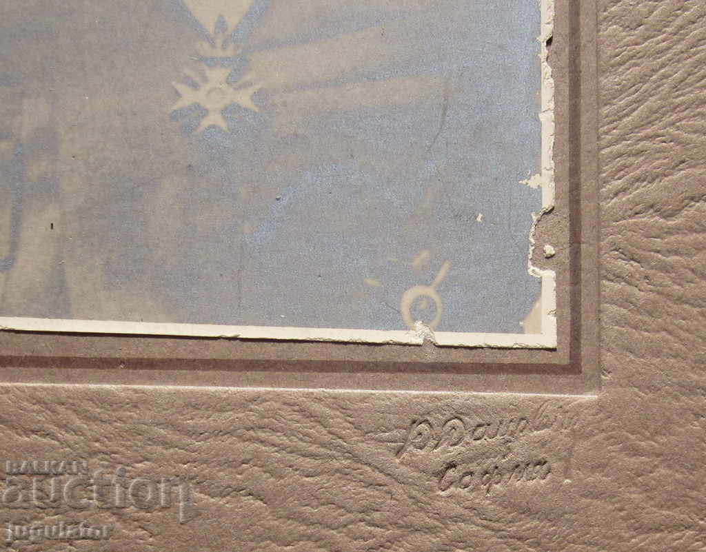 Kingdom of Bulgaria military photo Colonel with a cross for bravery - 5 Kingdom of Bulgaria military photo Colonel with a cross for bravery - 5