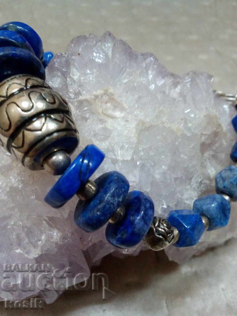 BRACELET NATURAL LAZURITE with price 28.00 BGN | € 14.32 BRACELET NATURAL LAZURITE with price 28.00 BGN | € 14.32