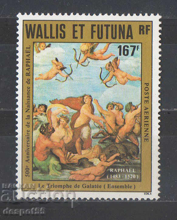 1983. Wallis and Futuna Islands. 500 years since the birth of Raphael.