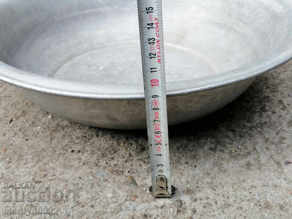 Aluminum basin with Jewish star household dish trough - 5 Aluminum basin with Jewish star household dish trough - 5