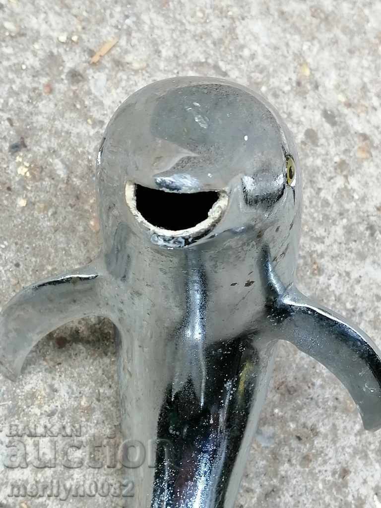 Auction Old brass spout of the city of K7radska Cheshma, 1970s, 20c VINTAGE Auction Old brass spout of the city of K7radska Cheshma, 1970s, 20c VINTAGE