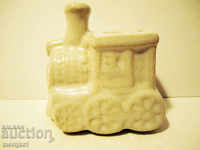 Porcelain, porcelain train, train, locomotive, figurine, figure