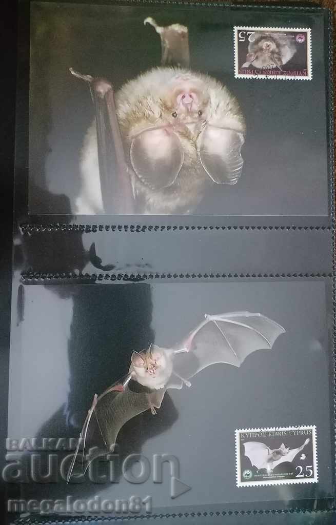 Cyprus - WWF, bats with price 10.50 BGN | € 5.37 Cyprus - WWF, bats with price 10.50 BGN | € 5.37