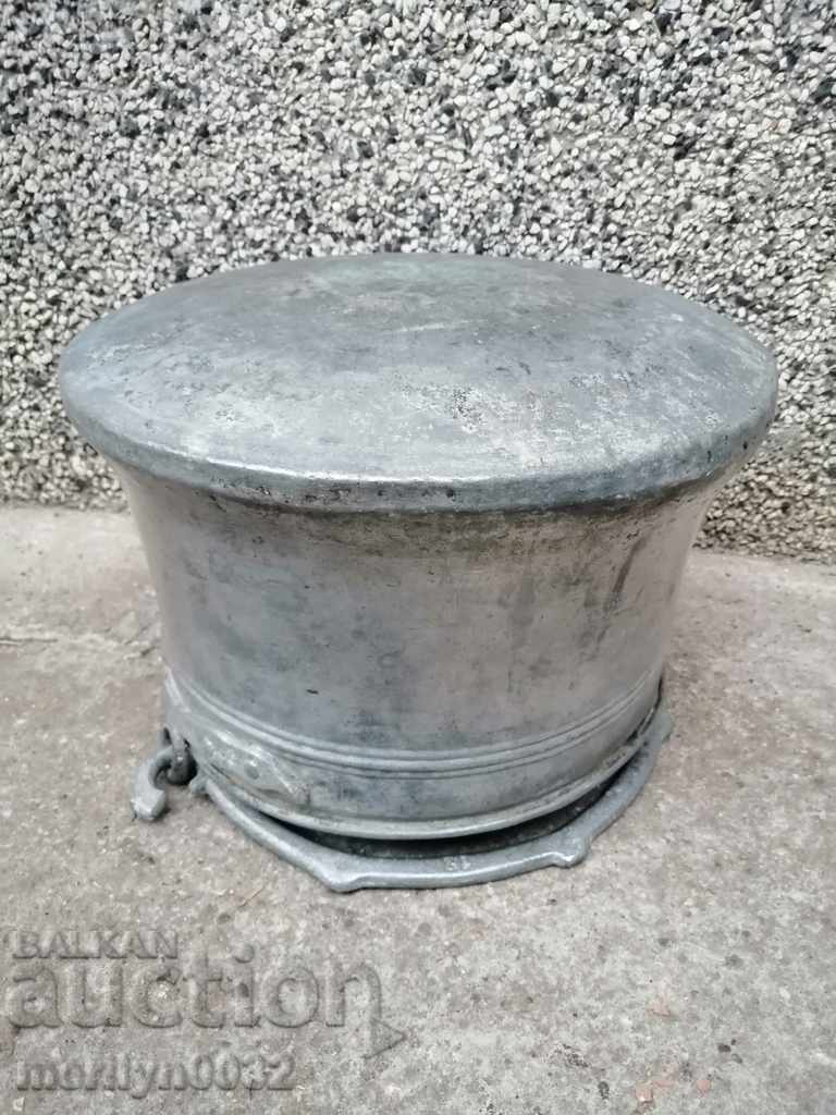 Auction Tinned copper boiler, baker, water tank, copper Auction Tinned copper boiler, baker, water tank, copper