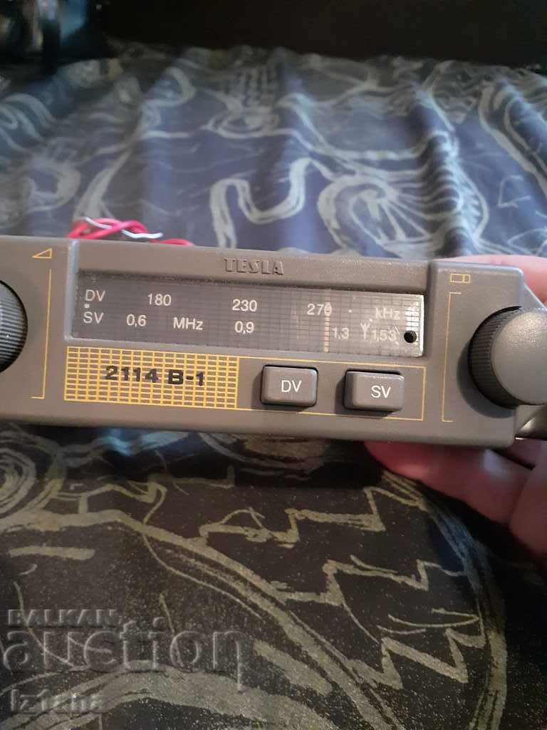 Old radio, radio receiver for Tesla Car with price 60.00 BGN | € 30.68 Old radio, radio receiver for Tesla Car with price 60.00 BGN | € 30.68