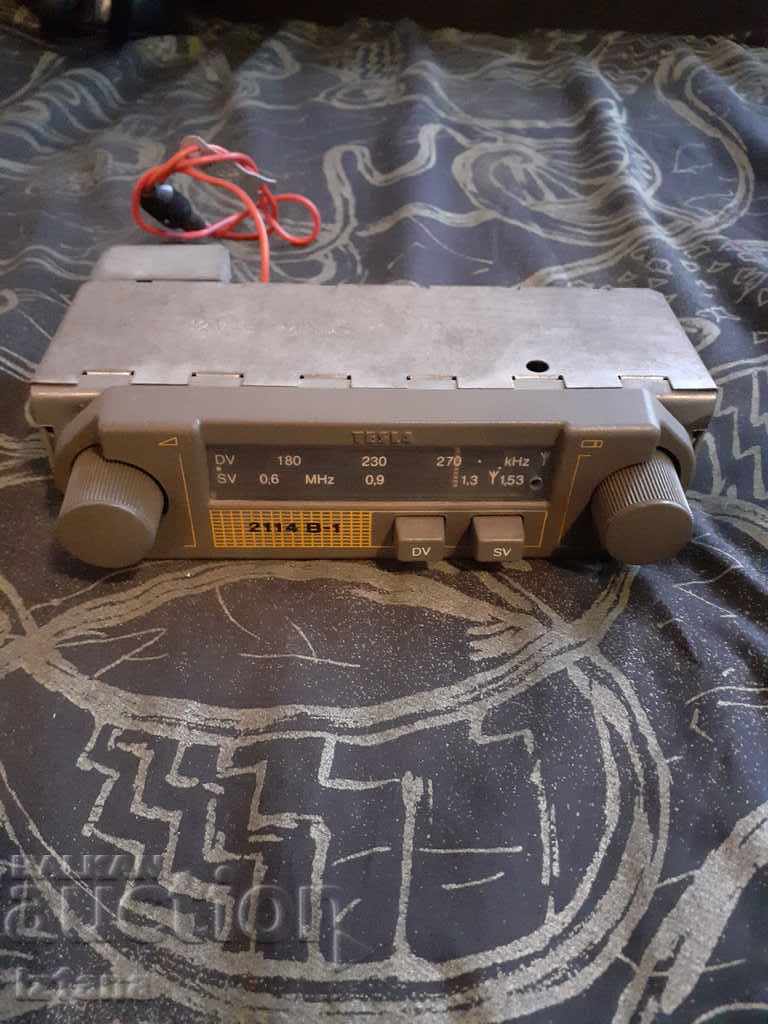 Old radio, radio receiver for Tesla Car