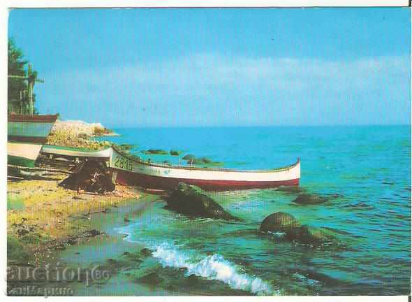 Card Bulgaria Byala village Varna Near the beach *