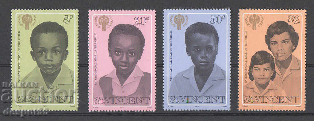 1979. Sf. Vincent. Anul internațional al copilului.