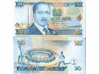 KENYA KENYA 20 Shillings issue - 1995 NEW UNC