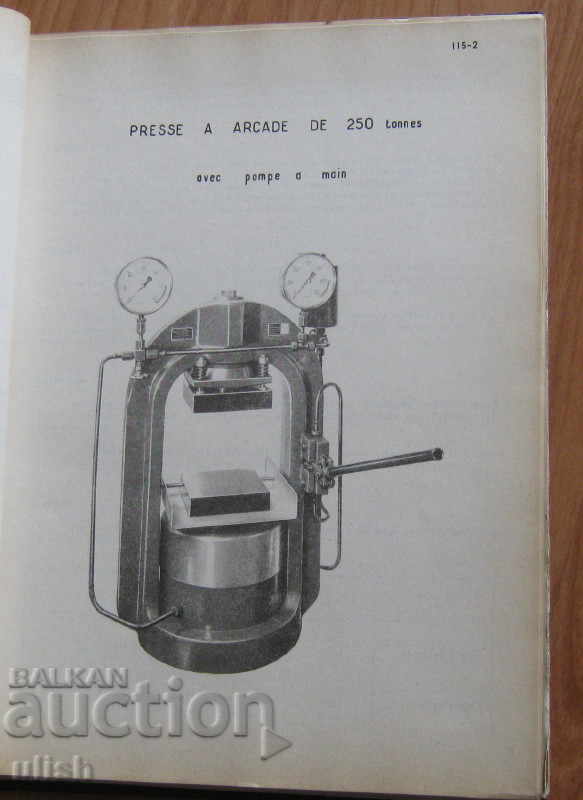 Apparatus machines testing materials Albert Lepetit catalog - 5 Apparatus machines testing materials Albert Lepetit catalog - 5
