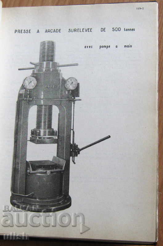 Apparatus machines testing materials Albert Lepetit catalog - 6 Apparatus machines testing materials Albert Lepetit catalog - 6