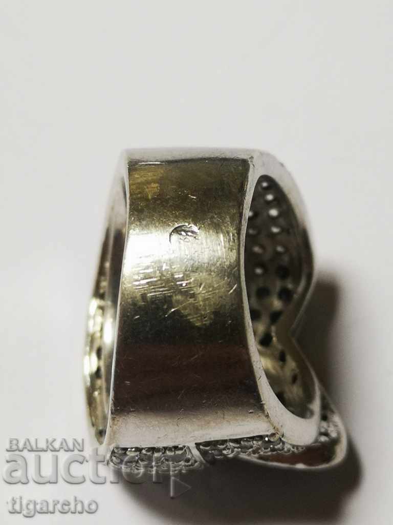 Silver ring - 5 Silver ring - 5