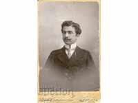 СТАРА ФОТОГРАФИЯ - КАРТОН - ЖЕНЕВА - ШВЕЙЦАРИЯ - М1302