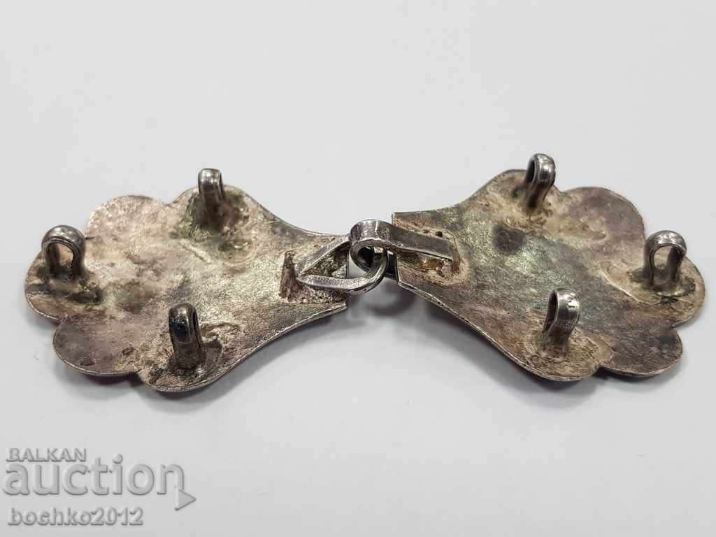 Rare Russian Imperial Silver Belt Caucasus 1847 - 5 Rare Russian Imperial Silver Belt Caucasus 1847 - 5