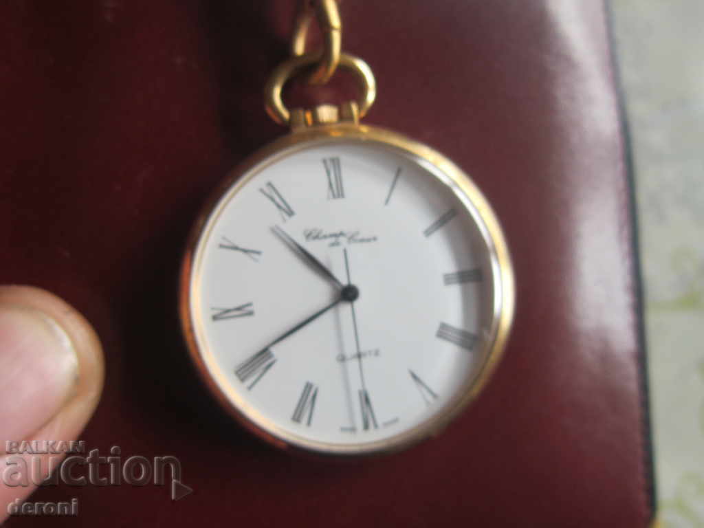 Unique Gold Champ de Coure qvartz Pocket Watch with price 190.20 BGN | € 97.25 Unique Gold Champ de Coure qvartz Pocket Watch with price 190.20 BGN | € 97.25