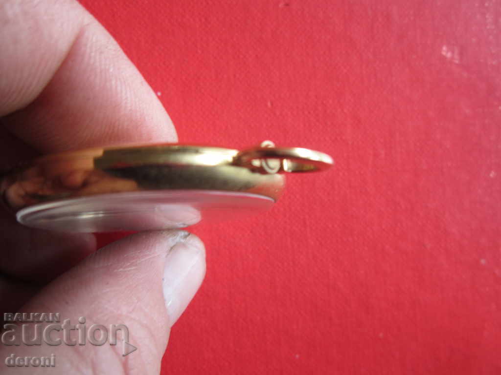 Unique Gold Champ de Coure qvartz Pocket Watch - 6 Unique Gold Champ de Coure qvartz Pocket Watch - 6