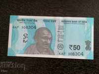 Bancnotă - India - 50 rupii UNC 2019