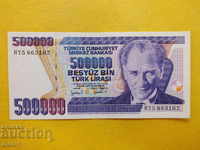 Bancnotă - Turcia - 500.000 de lire sterline -1970.