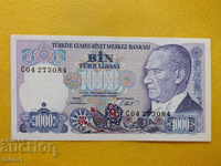 Banknote - Turkey - 1000 pounds -1970. / 1986 /