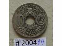 10 centimes 1923 Franța