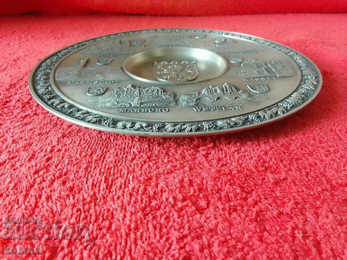 Plate Wall metal Germany cities Coats of arms excellent - 7 Plate Wall metal Germany cities Coats of arms excellent - 7