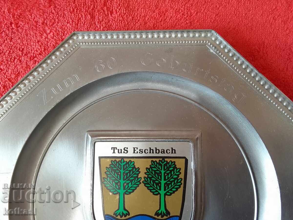 Delivery of Solid metal plate wall panel marked Germany Delivery of Solid metal plate wall panel marked Germany