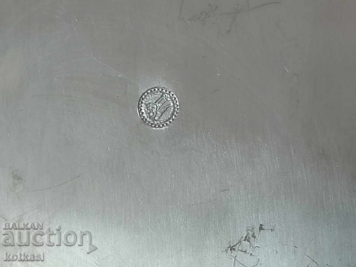 Old metal wall plate Rifles Shooting Hunting marked Ger - 7 Old metal wall plate Rifles Shooting Hunting marked Ger - 7