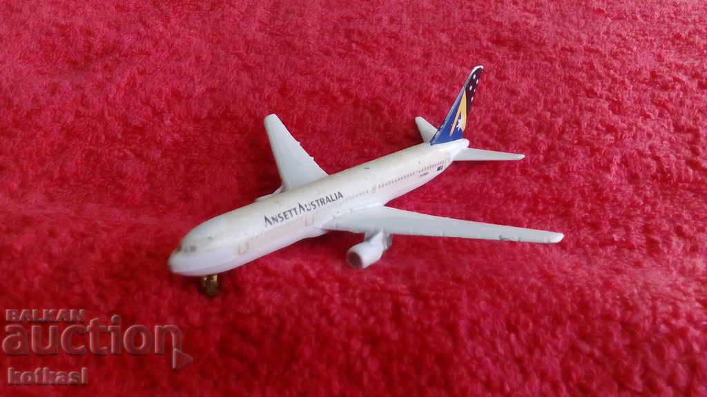 Small solid metal plane Germany marked SCHABAK - 5 Small solid metal plane Germany marked SCHABAK - 5