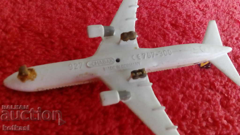 Small solid metal plane Germany marked SCHABAK - 7 Small solid metal plane Germany marked SCHABAK - 7
