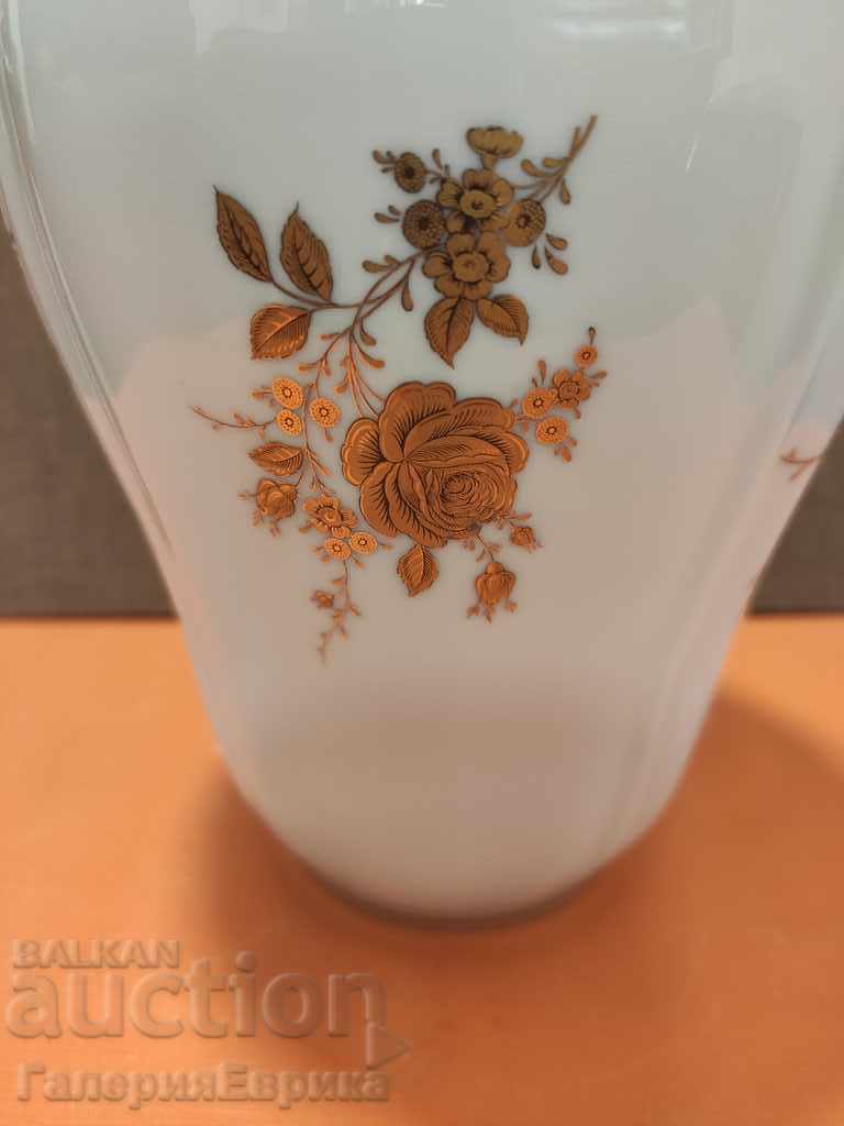 Licitație Vaza de urnă din porțelan "Bavaria" frumusețe de 27 cm înălțime. marcator