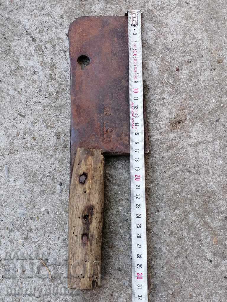 Forged chopper, ax, knife blade with price 43.00 BGN | € 21.99 Forged chopper, ax, knife blade with price 43.00 BGN | € 21.99