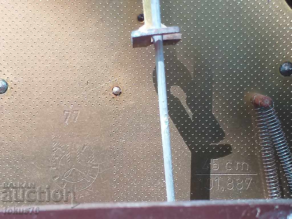 Delivery of OLD GERMAN DESKTOP WALL CLOCK COLLECTOR'S